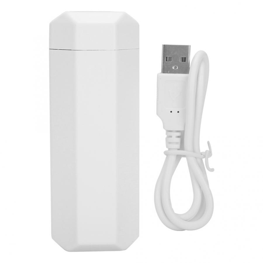 Handheld UV Light USB Charging 10 Seconds Fast Cleaning Ultraviolet Light UV Sterilization: WHITE