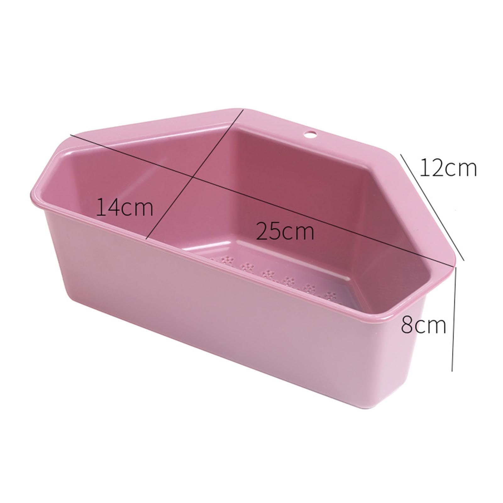 Triangular Corner Sink Drain Rack Shelf Basket Food Strainer Vegetable Fruit Drainer Sponge Holder Kitchen Filter K888