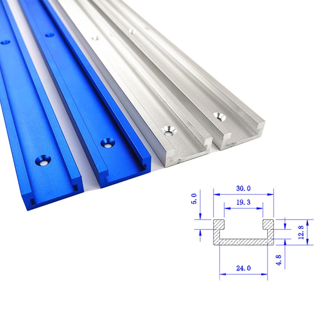 Armatuur Houtbewerking Tool Jig Sliding Draagbare Diy T Slot Voor Router Tafel Aluminium Professionele Mijter Track Bandsaws