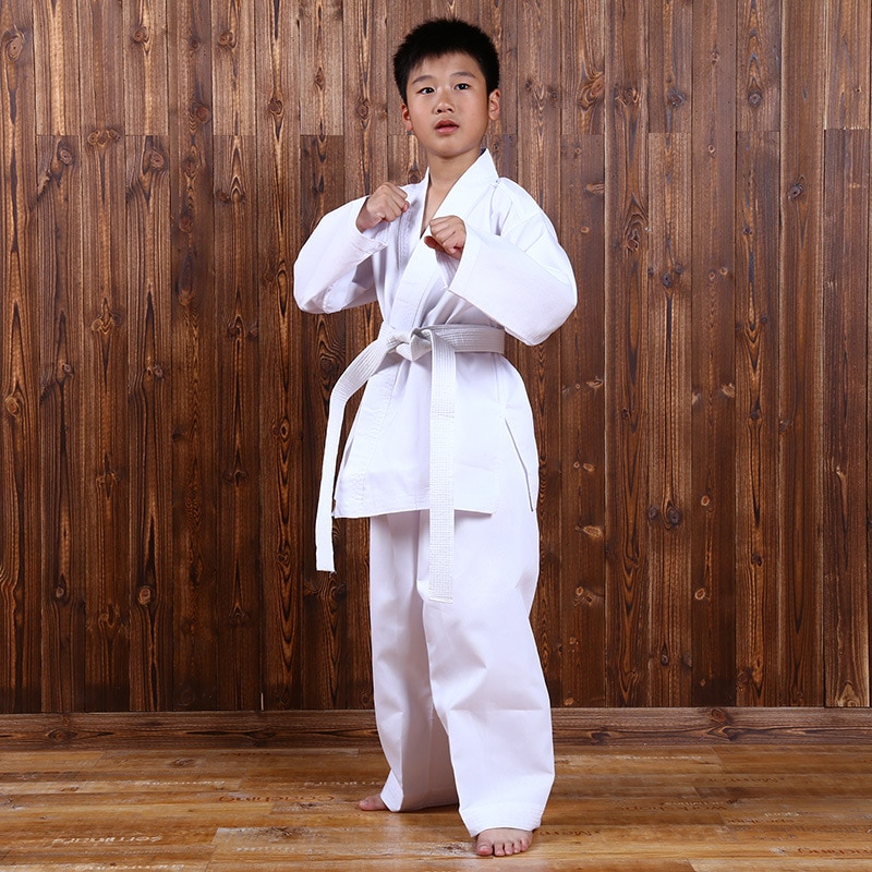 Karate Clothes Season Taekwondo Costume Children's Judo Sports Training Suit Explosion Fitness Clothes Sports Taekwondo