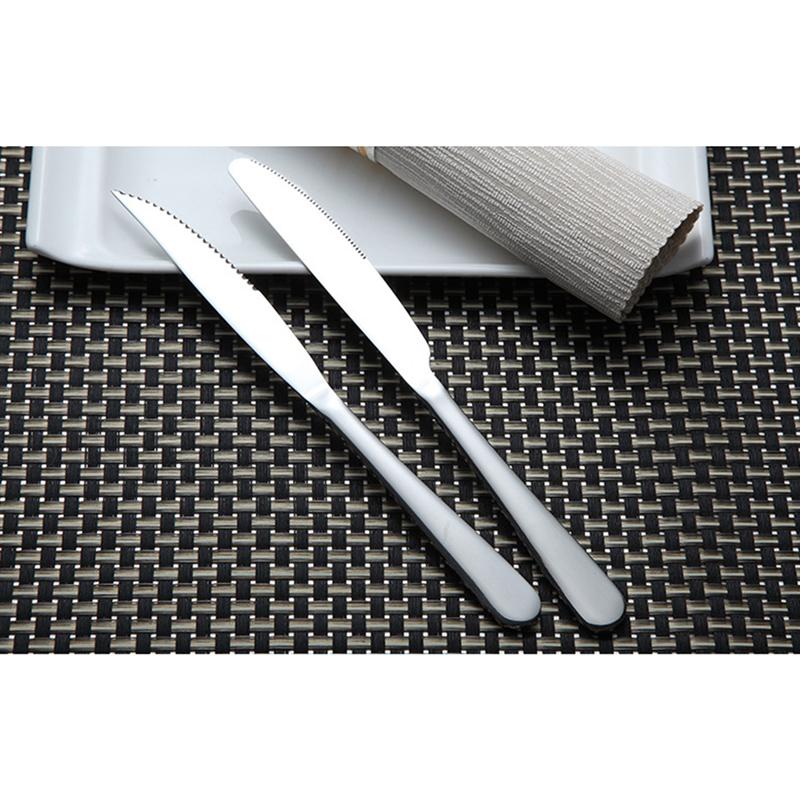 12pcs Stainless Steel Flatware Silverware Tableware Cutlery Steak and Dinner Knives Set