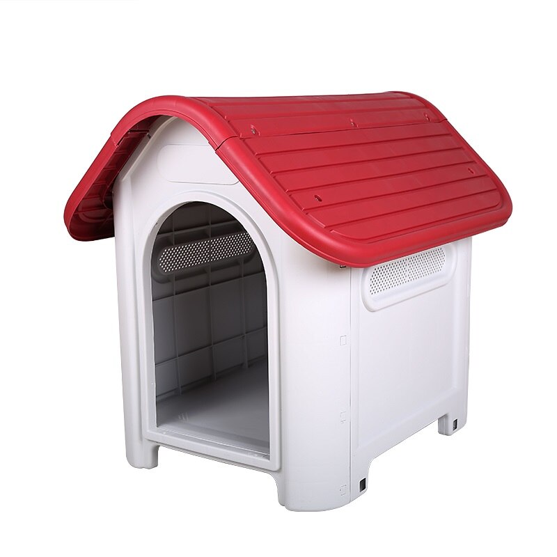 Grande maison pour chiens | Maison étanche d'intérieur et d'extérieur pour chiens de compagnie, en plastique , gros