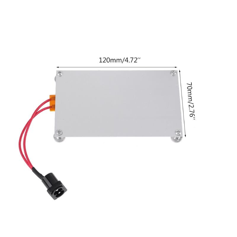 550W aluminium LED dissolvant PTC plaque chauffante à souder puce enlever soudure BGA soudure Station à billes plaque fendue nous Plug