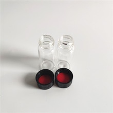 10 stuks 5 ml clear glas sample fles 5 ml chromatography sample vial 4 ml glazen fles met schroefdop