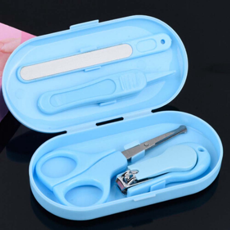 4 stk/sett baby barn negler helsevesen sett baby negleklipper barn sikkerhets neglesaks skjønnhet neglesett