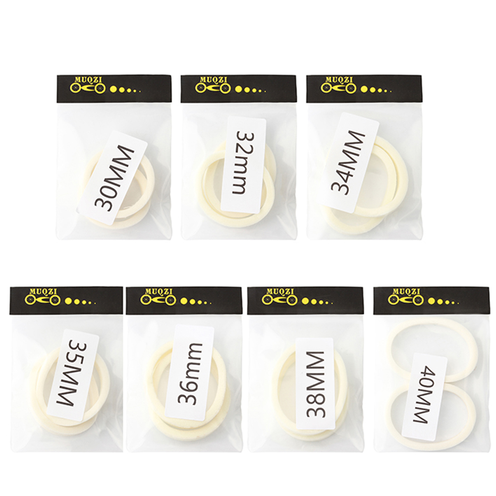 Horquilla para bicicleta, anillo de esponja, sello de absorción de espuma de aceite, retenedor de suspensión, accesorios para bicicleta, 32mm, 30mm, 32mm, 34mm, 35mm, 36mm, 38mm, 40mm