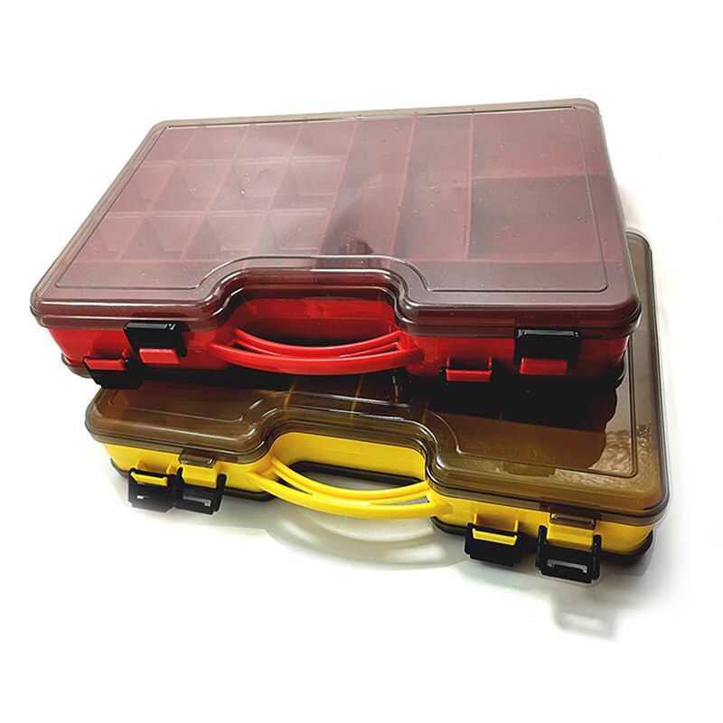 Fishing Tackle Boxes Large Space Double Multi-function Lure Box Free Space