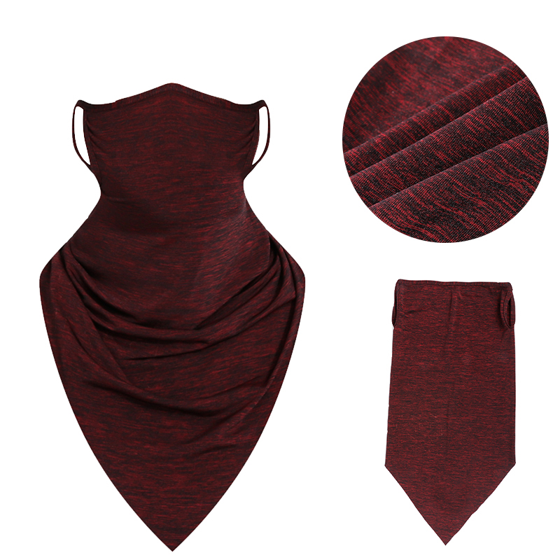 Triangle Summer Outdoor Sports Scarf Breathable Ice MTB Cycling Bandana Bicycle Headwear Ride Neck Mask Bike Headband Scarf