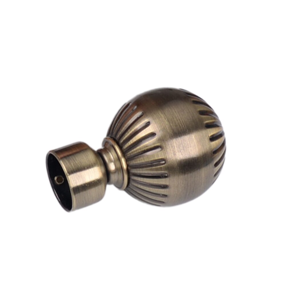 1 stück retro Fenster Vorhänge Vorhang Pol Stange Kreuzblumen Enden Köpfe 28mm, 14 Arten Verfügbar