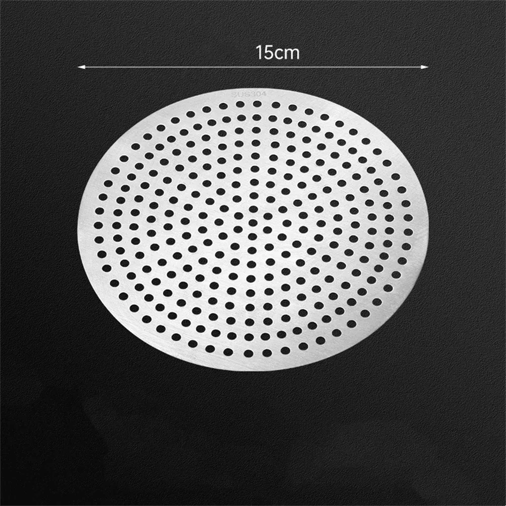 Colador de fregadero de ducha de acero inoxidable, cubierta de filtro de pelo para baño, ducha, cubierta Circular de drenaje de suelo, pantalla de filtro de pelo: YELLOW