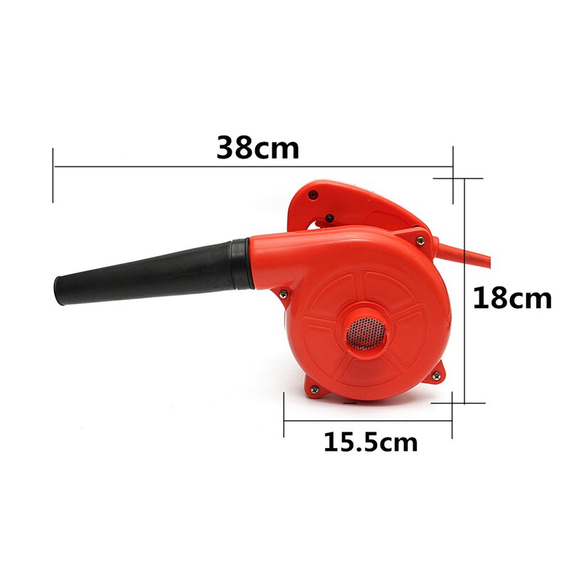 220V 600W Electric Air Blower Portable Handheld Dust Collector Fan Spray Vacuum Cleaner Car Garden Studio Leaf Blowing Remover