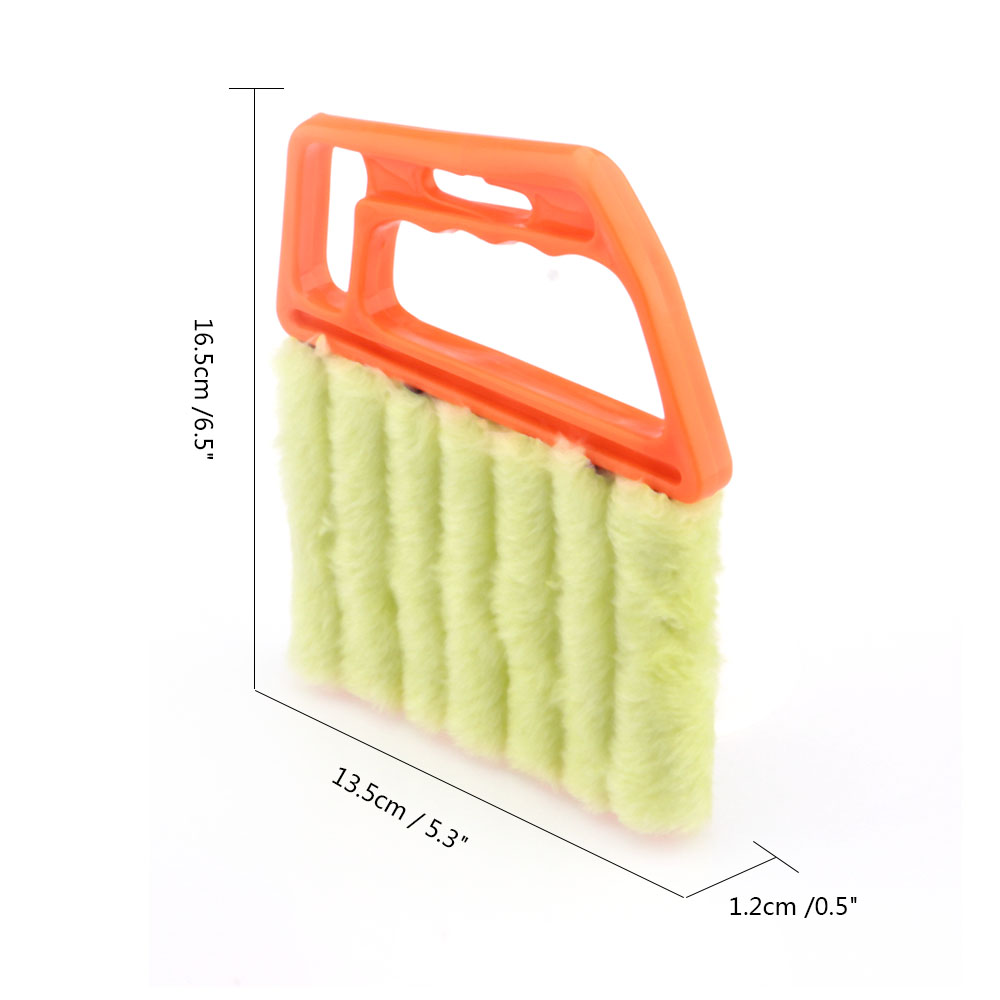 LemonBest Microfiber Venetian Blinds Cleaning Brush Slat Dust Cleaner Cleaning Clip Duster Window Air Conditioner Duster Brushes