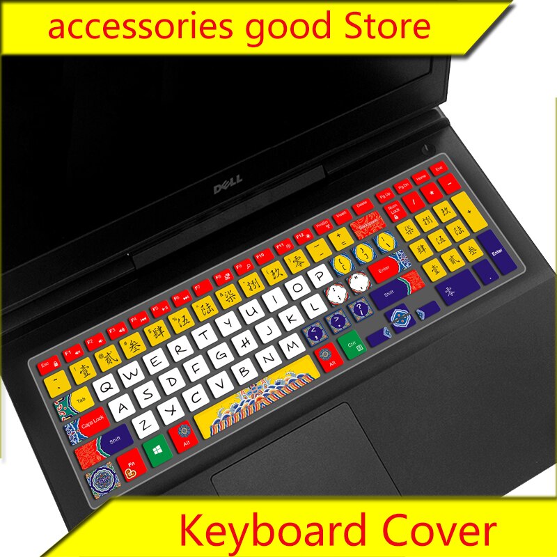 Protection du clavier pour Dell G3 3579 3590 Magazine de voyage 7000 G7 G5 Cahier 7559 Clavier Film de Protection 5577 Couverture de clavier
