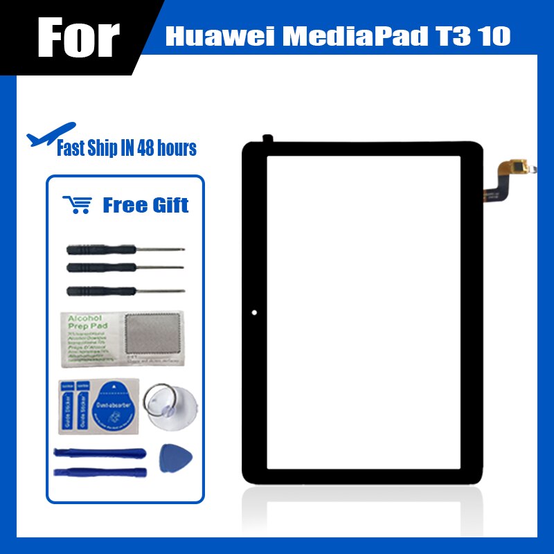 9.6 &quot;Touch Voor Huawei Mediapad T3 10 T3-10 AGS-L03 AGS-L09 AGS-W09 T3 Touch Screen Voor Glas Digitizer tool