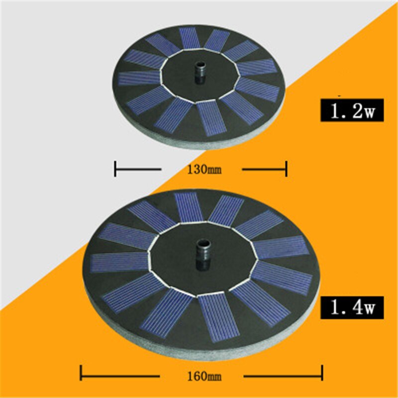 Mini Solar Fountain Solar Water Fountain Garden Pool Pond Outdoor Solar Panel Garden Decoration tuin decoratie fontanna solarna