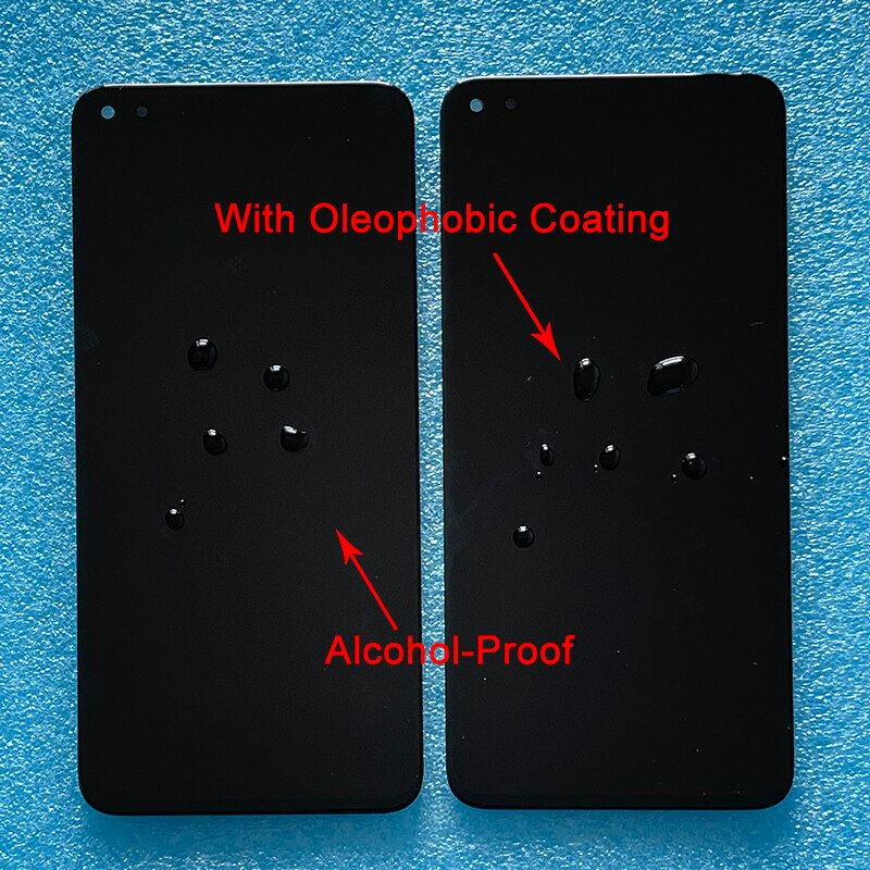 6.67 &quot; opprinnelig til huawei honor 50 lite ntn -lx1 lcd-skjermramme berøringspanel digitizer til honor 50 lite ntn -l22l -skjerm