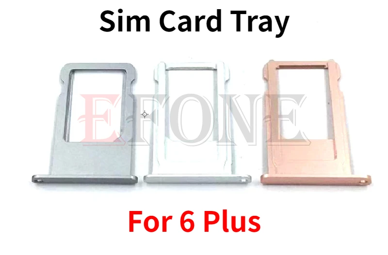 Voor Iphone 6 6 S 6G 7 7G 8 8G Plus Sim-kaartsleuf Lade Houder Sim-kaartlezer Socket