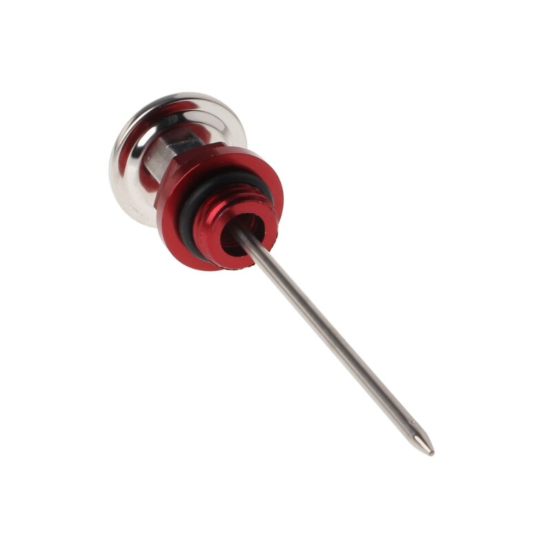 Red Color Oil Cap Tank Temperature Gauge For 110cc 125cc Motorcycle Dirt Pit Bike Parts