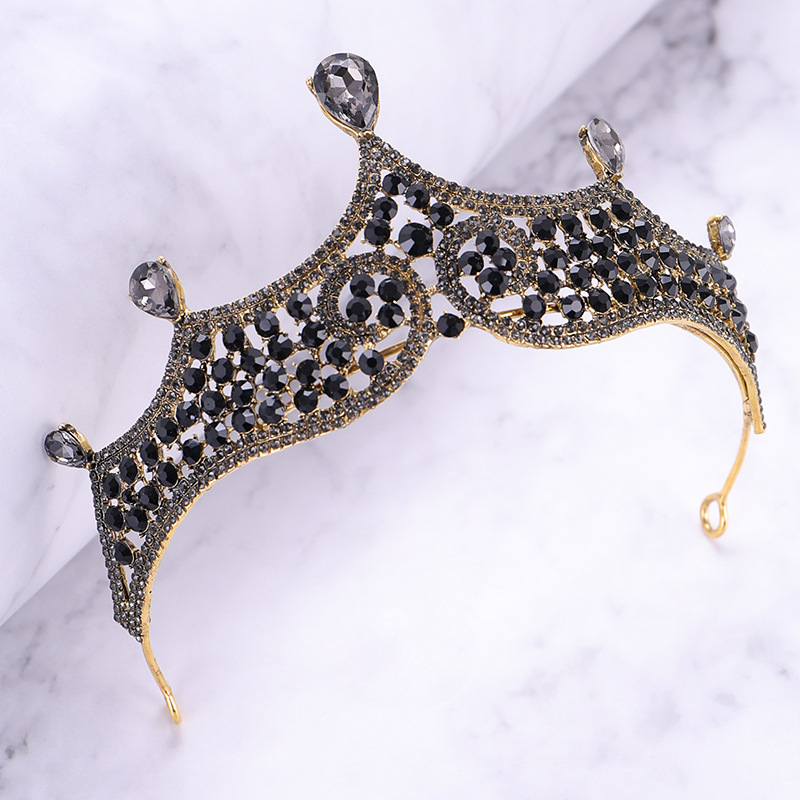 Trendy Stijl Kroon Tiara 'S Kristal Diadeem Voor Vrouwen Verkiezing Prom Bruids Bruiloft Haaraccessoires Sieraden Tiara 'S En Kronen Cadeau