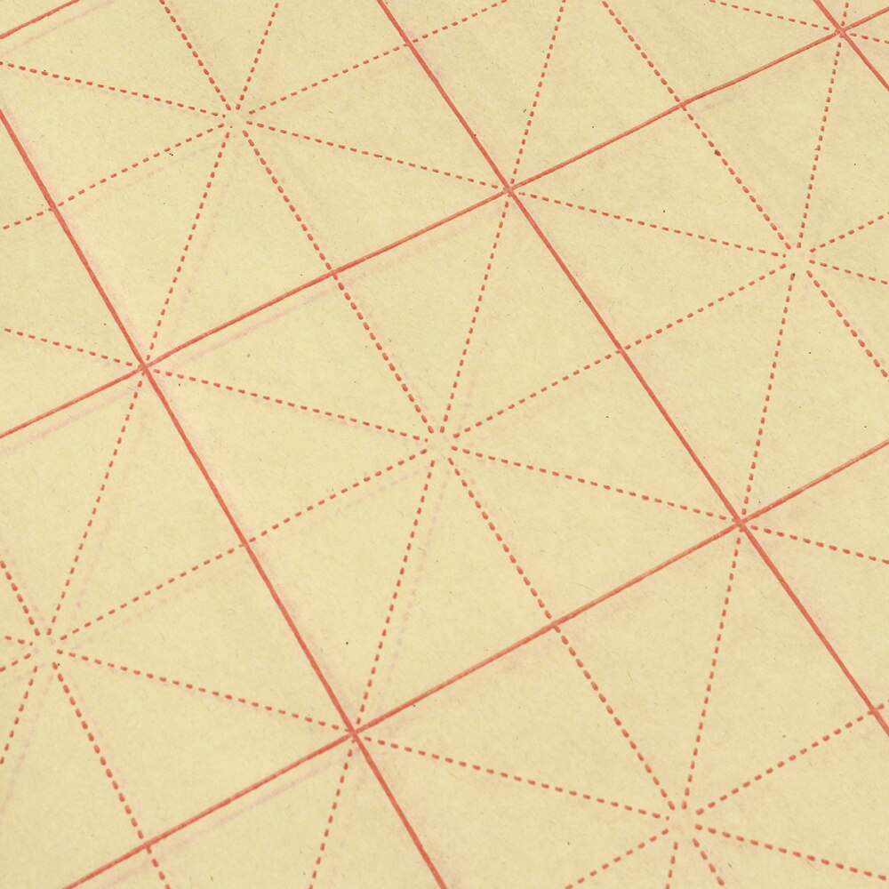 35-39 Sheets 15-Grid Chinese Calligraphy Paper for Practice Writting (Random Color)