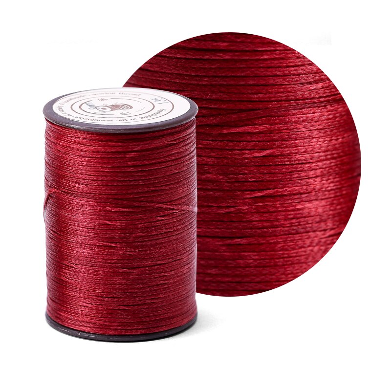 0.8Mm 100M Platte Wax Draad Naaien Lederen Gereedschap Hoge Sterkte Draad Wax Ropehand Maken Tool Voor Leer stof: 135