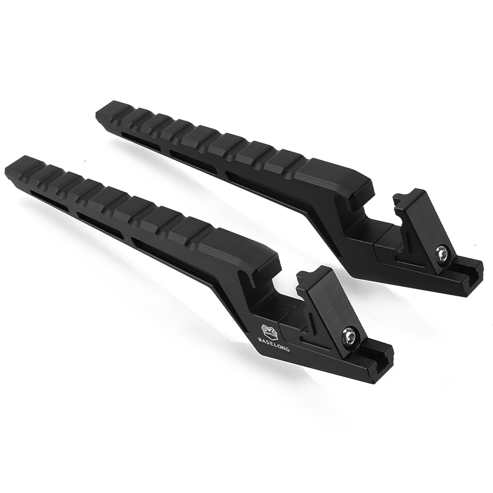 Para 640 LC4 Adventure / Enduro / Supermoto extensiones de clavija de pie de pasajero estriberas extendidas accesorios todoterreno para moto de cross: Negro
