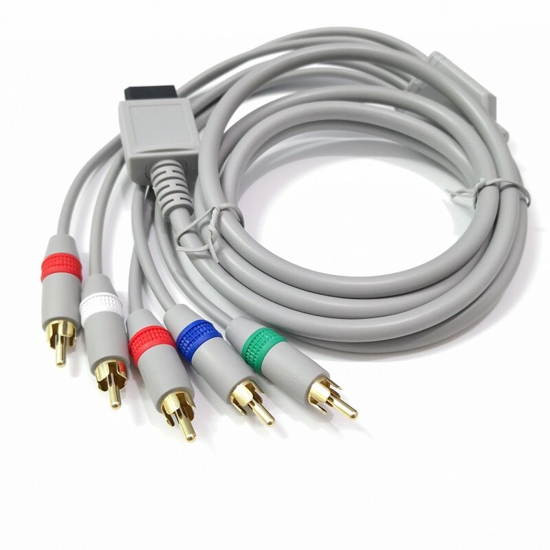 Rca Audio Video Kabel Voor Nintendo Wii U Wii 6FT Hdmi-Compatibele Tv Component Rca Audio Video Av-kabel cord Plug