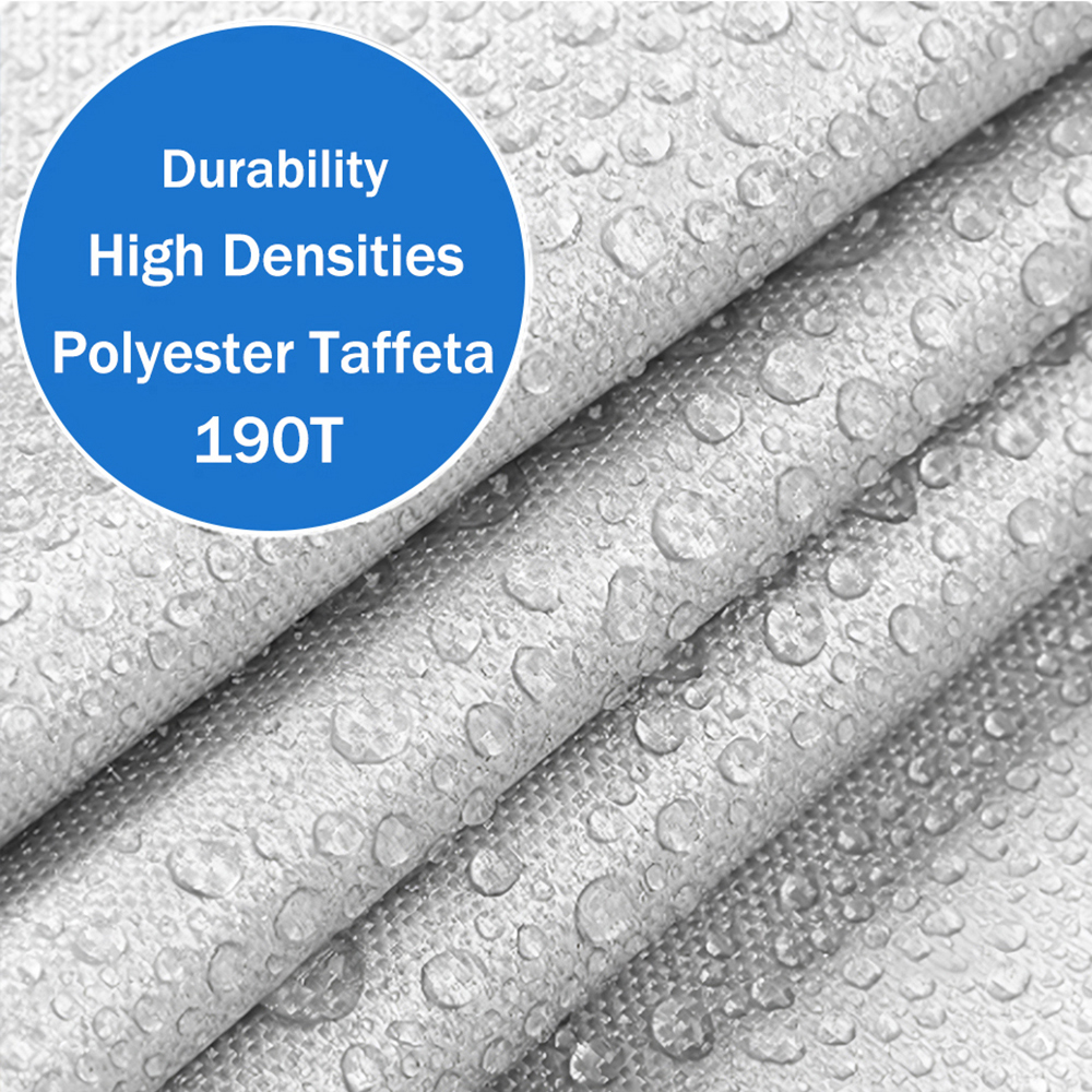 Cubierta de coche protección exterior cubierta de nieve exterior completa sombrilla a prueba de polvo cubierta de protección Oxford Universal para Hatchback Sedan