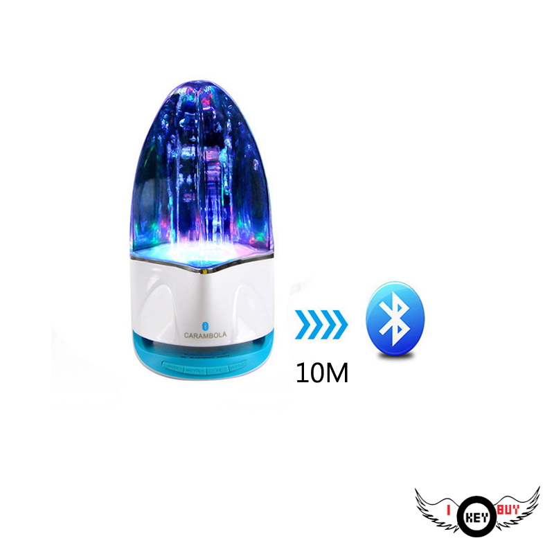1 ST Water Dans Bluetooth Speakers Kleurrijke Lampen Water Koelers Mobiele Telefoon Computer Card Radio Speaker Subwoofer