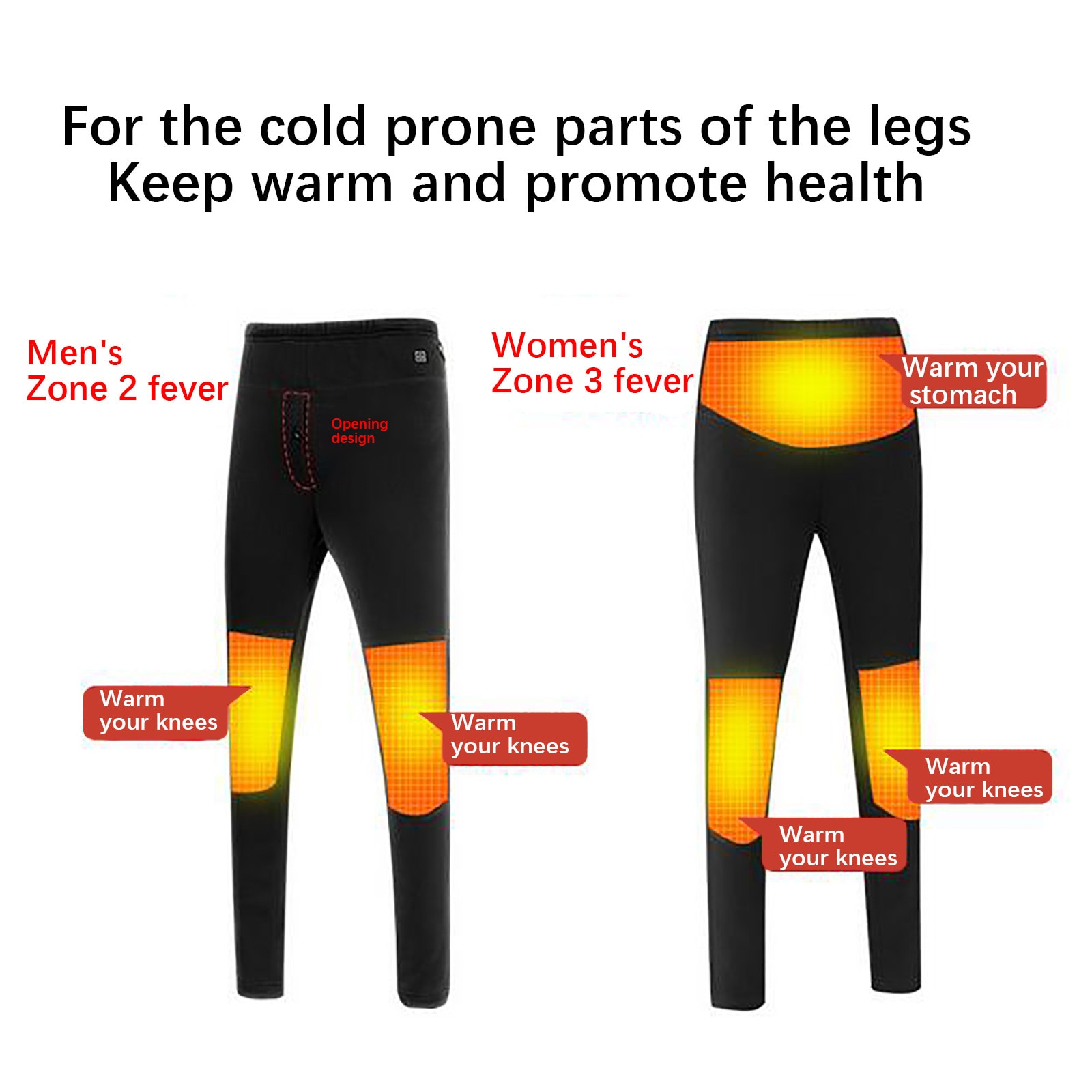 Winter Verwarmde Broek Intelligente Constante Temperatuur Verwarming Voor Middelbare Leeftijd En Ouderen Voor Man Elektrische Geïsoleerde Thermische