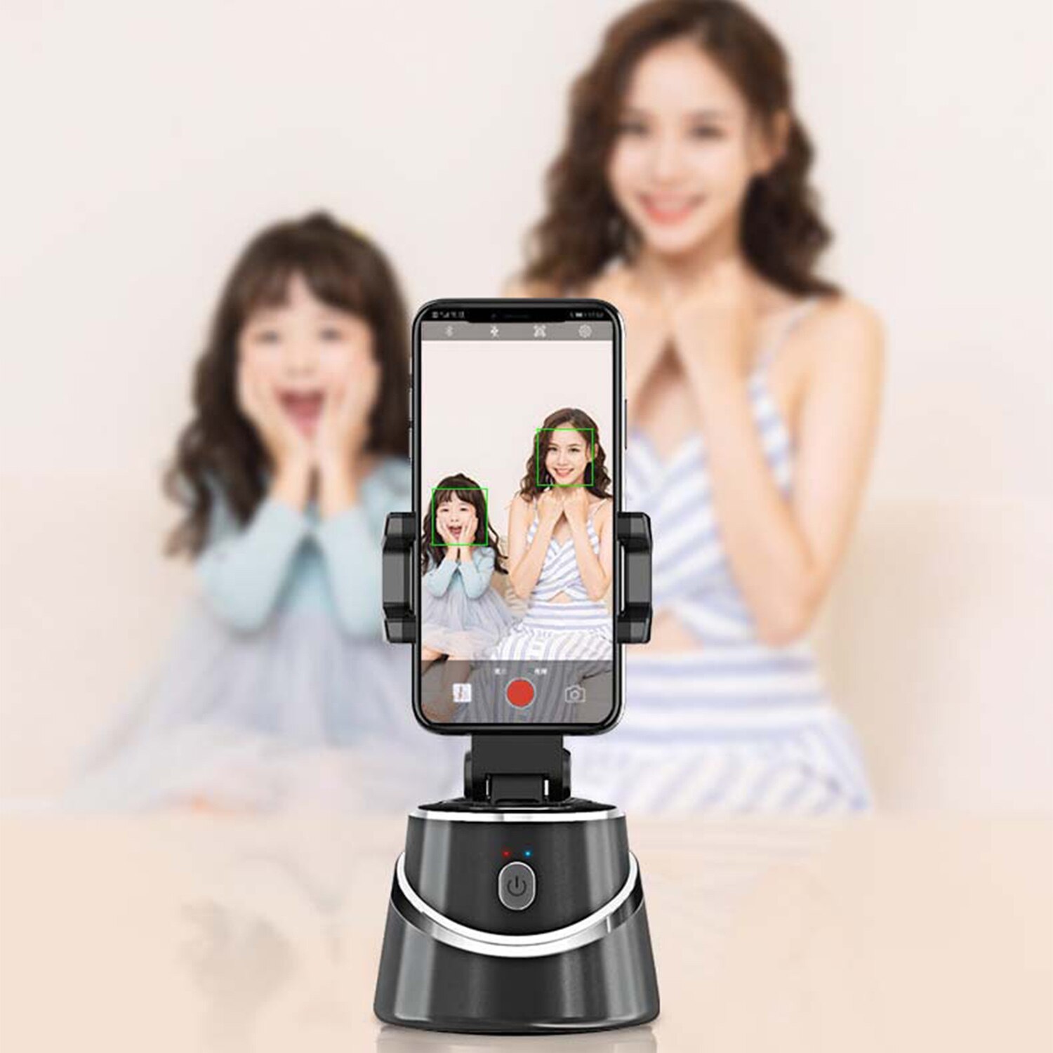 360 Rotatie Face Tracking Smart Ai Gimbal Follow-Up Smartphone Stabilisator