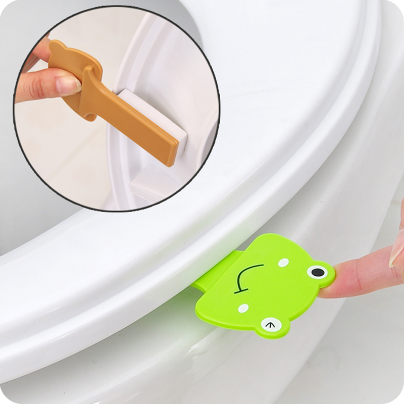 1pc bærbart toilet nærmeste uld sædehåndtag toilet sæde dæksel løfter sanitære sæde dæksel løfteudstyr med klæbemiddel