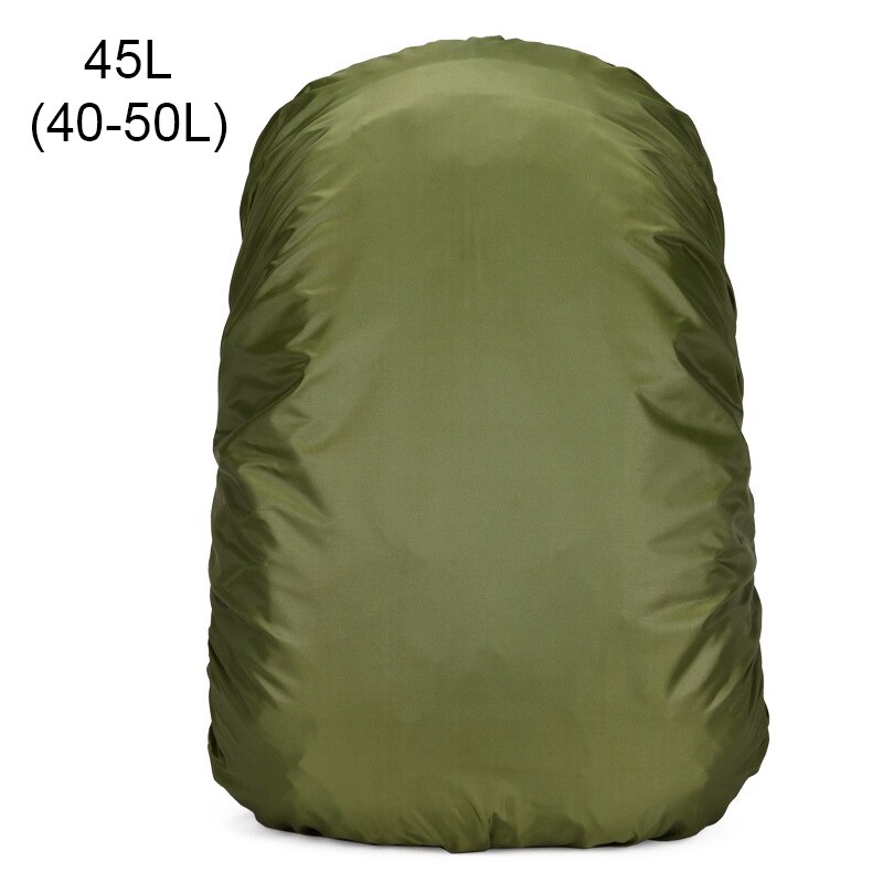 30-80L Waterproof Backpack Rain Cover for Hiking Camping Cycling Outdoor Traveling Outdoor Climb Mountain Bag Dust Cover: Army Green 40-50L