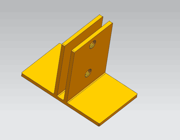 Stainless Steel Desk Use Glass Clamp