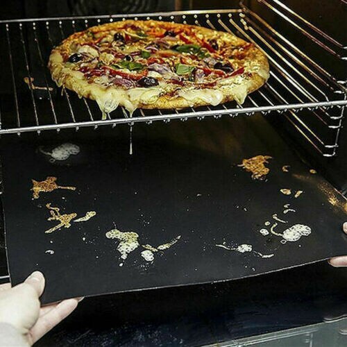 1Pc-33cm * 40cm * 0.25mm Ptfe non-stick BBQ Grill Pad Barbecue Bakken Pad Herbruikbare Teflon Koken plaat Voor Party Grill Mat Gereedschap