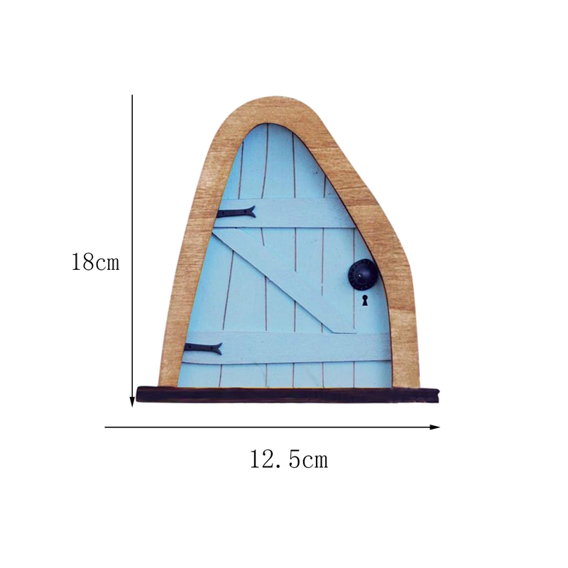 Miniatur-feen- und gartenzwergfiguren für fenster und türen, elfenhäNutzer, gartendekoration, skulpturen, statuen, außendekoration