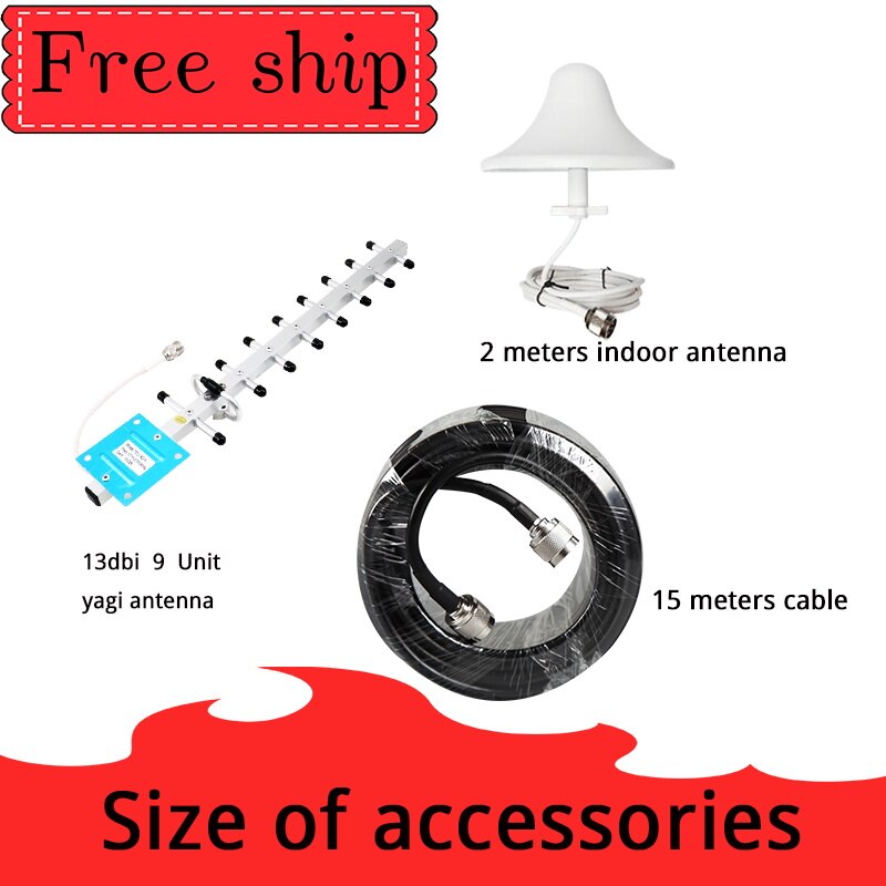 3g Versterker WCDMA 2100 Mobiele Signaal Booster band1 UMTS 2100MHZ GSM 3G mobiel signaal repeater Versterker