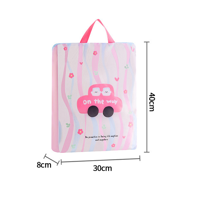 Cartoon Kat Waszak Waszakken met Rits Ondergoed Kleding Mesh Zakken Voor Thuis Wasmachines Leuke Waszak: Rose Gold