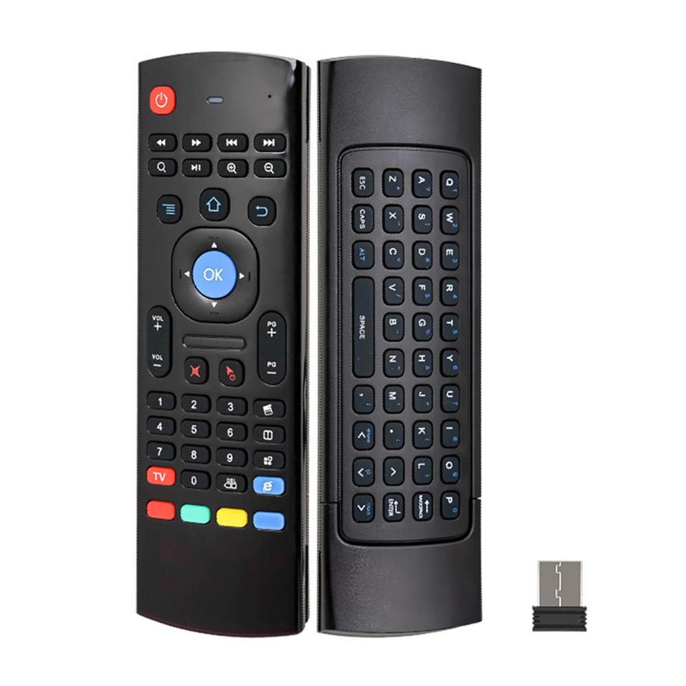 MX3 2.4G Draadloze Afstandsbediening Air Mouse Keyboard Voor X96 H96 Android Tv Box