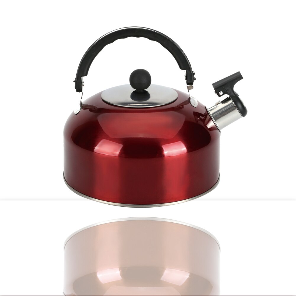 Hervidor de agua de acero inoxidable de 3L, hervidor de calor rápido, estufa eléctrica, fondo plano para cocina de inducción: A