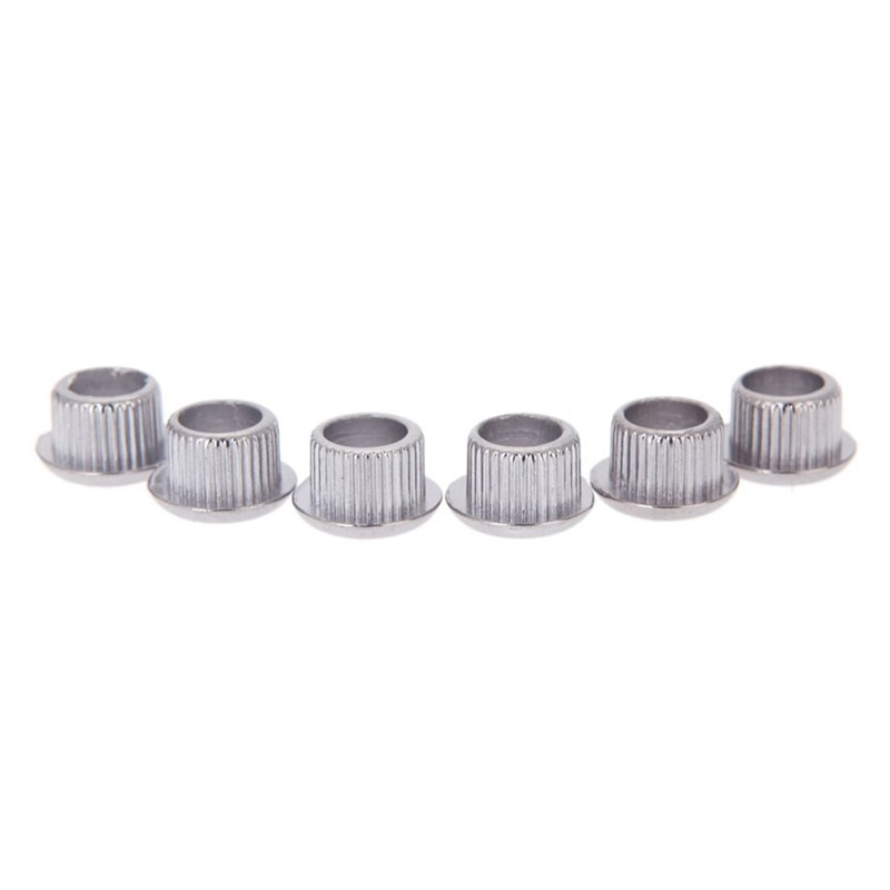 Guitar Tuner Conversion Bushings Adapter Ferrules Nickel Plating with nice plastic shell for 10mm Peghead Holes Silver