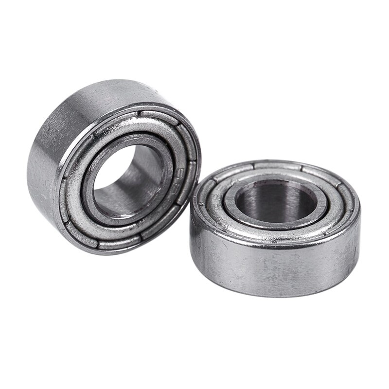 10 Pack - MF105-ZZ (5 x 10 x 4 mm) Flanged Ball Bearing