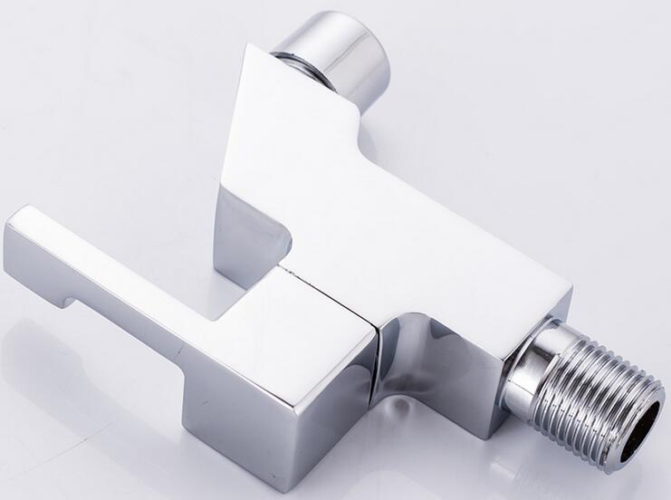 Grifo de cocina de aleación de Zinc G1/2, grifería de agua fría única para lavabo, fregona creativa para piscina, grifo para balcón