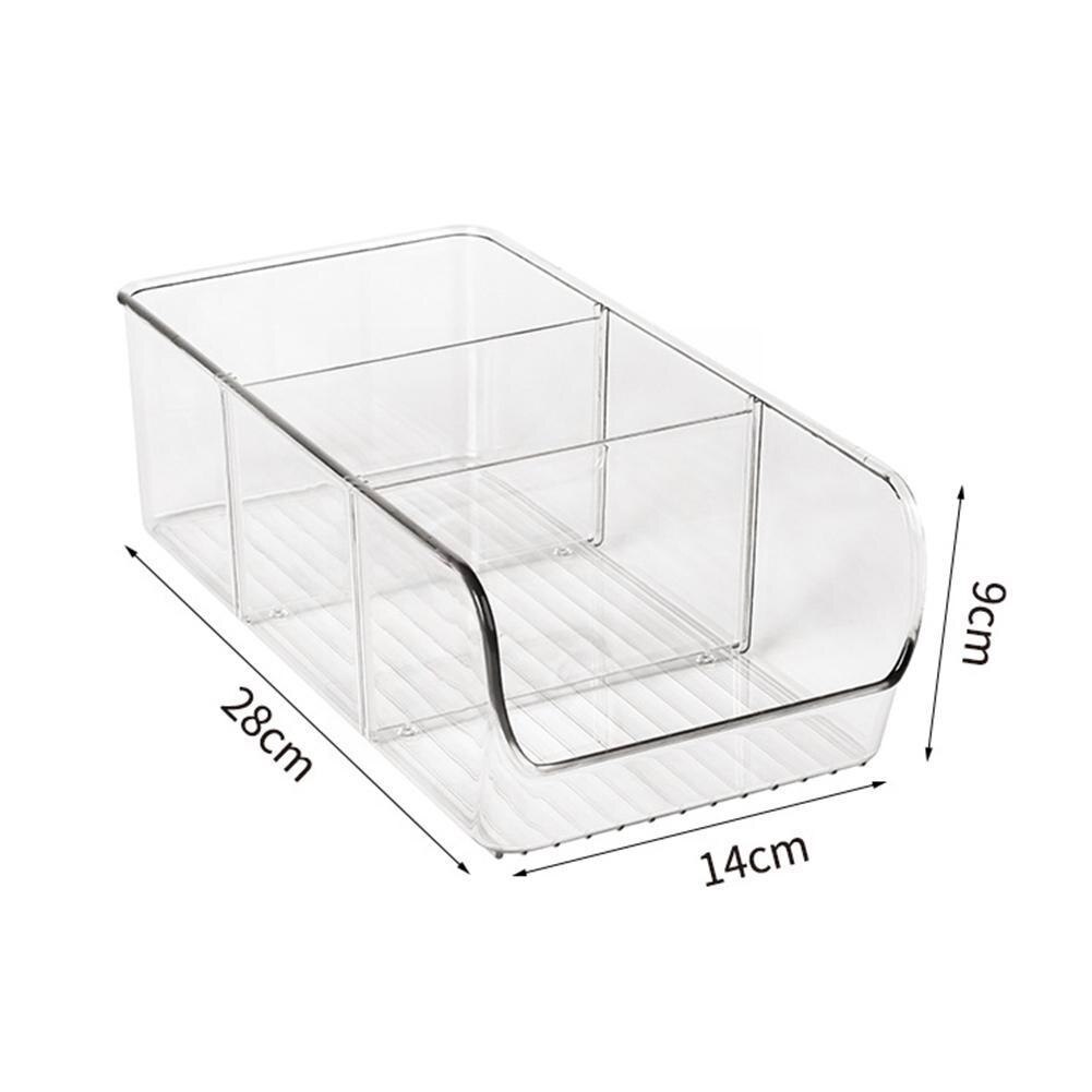 Refrigerator Food Storage Container Fridge Drawer Shelf Box Clear Pantry Fresh Kitchen Organizer Freezers Box Case Accessories