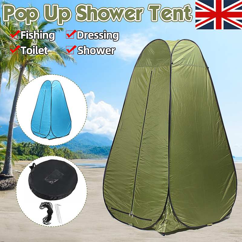 Esterno Portatile Pop-Up Tenda 1.2m Doccia Vasca Da Bagno Cambiando Camerino di Campeggio Spogliatoio Riparo Spiaggia Privacy Tenda Wc con il Sacchetto