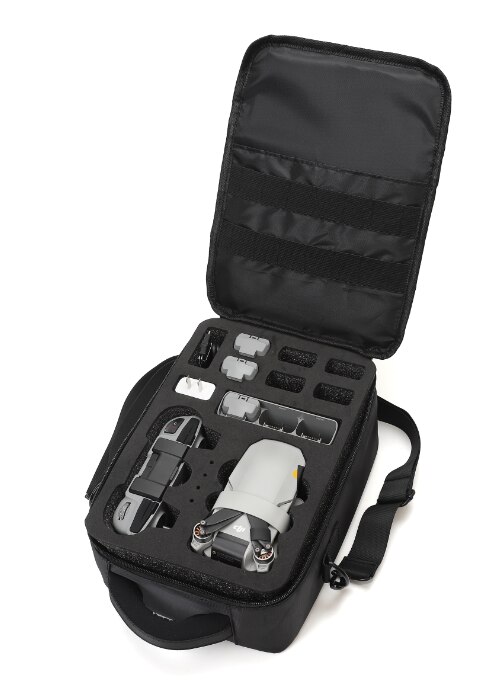 Mavic mini 2 bolsa de ombro de armazenamento portátil, à prova d&#39;água, capa de carrinho de viagem, para dji mavic mini 2, acessórios para drones: Preto