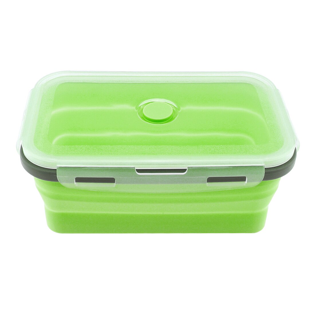 350Ml 500Ml 800Ml 1200Ml Draagbare Lunchbox Siliconen Vouwen Lunchbox Bento Box Met Afdichting Plug Voor-40 Tot 230 Celsius