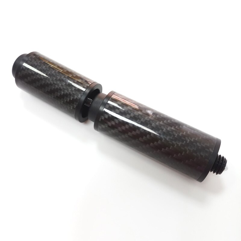 Toygogo 2x Aluminium Queue Verlängerungen - Billard Queue Extender Für Mezz Queues