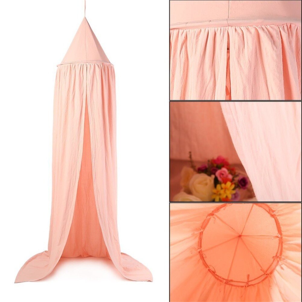 Lit bébé Net lit À Baldaquin rideau Enfants Room decor Enfants tente Coton Accroché Dôme Moustiquaire Pour Bébé de Couchage photographie accessoires