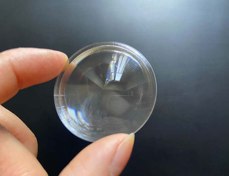 Acryl fresnellens met een diameter van 42mm en een brandpuntsafstand van 40mm, fresnellens projector, vr-bril, virtual reality fresnel